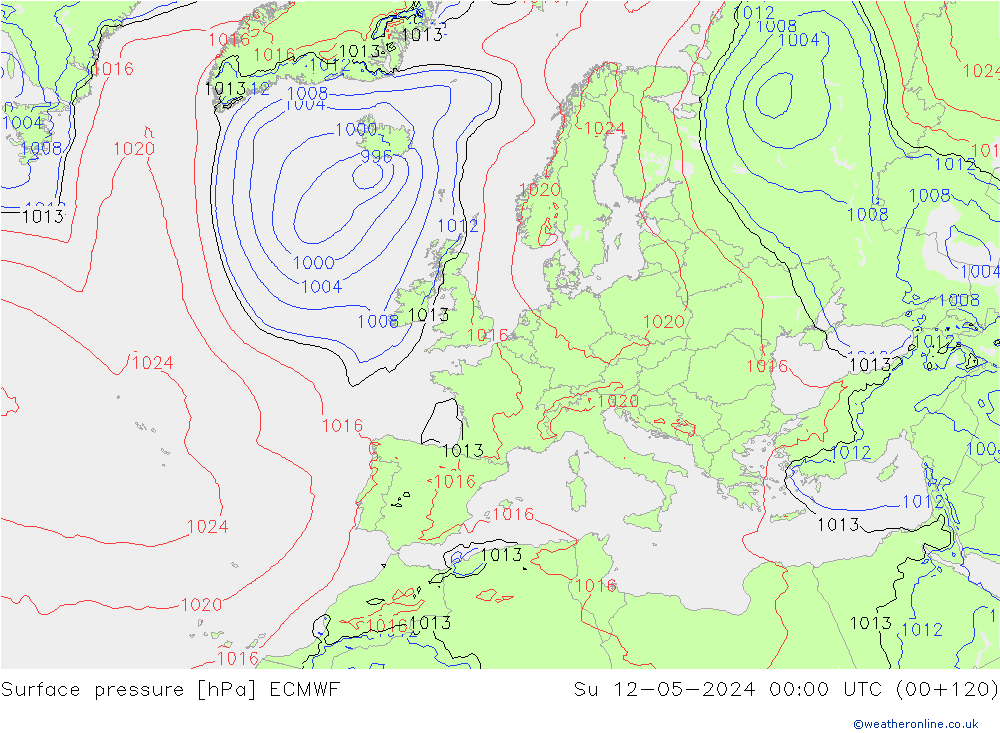      ECMWF  12.05.2024 00 UTC