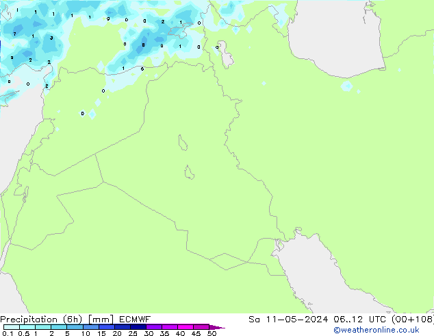 Z500/Rain (+SLP)/Z850 ECMWF Sa 11.05.2024 12 UTC