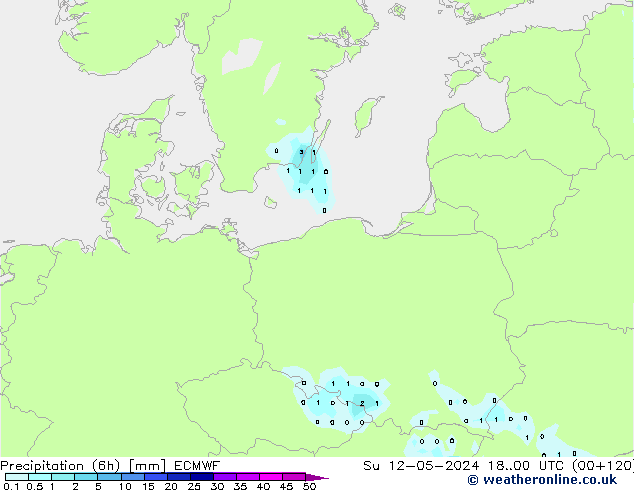 Z500/Regen(+SLP)/Z850 ECMWF zo 12.05.2024 00 UTC