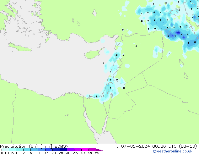 Z500/Rain (+SLP)/Z850 ECMWF Tu 07.05.2024 06 UTC