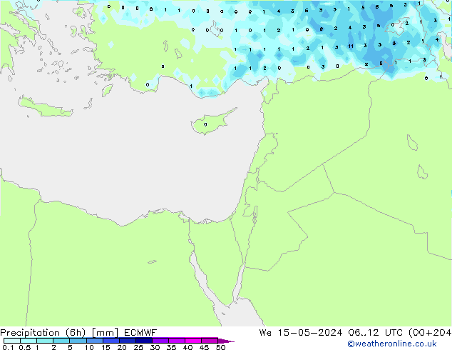 Z500/Rain (+SLP)/Z850 ECMWF St 15.05.2024 12 UTC