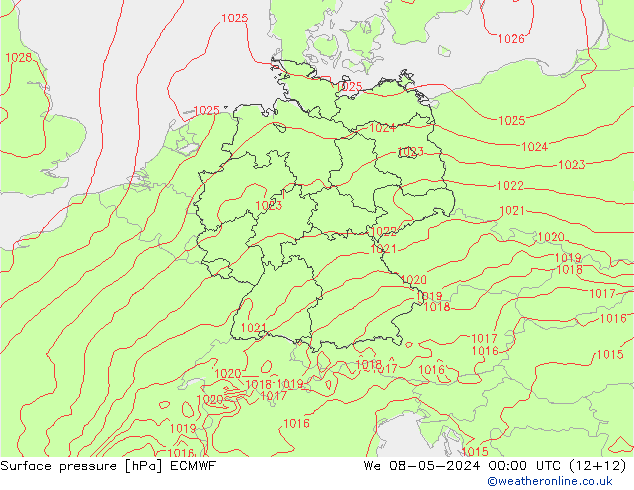      ECMWF  08.05.2024 00 UTC