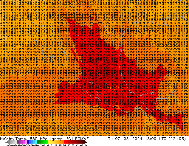 Z500/Rain (+SLP)/Z850 ECMWF mar 07.05.2024 18 UTC