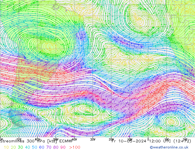  300 hPa ECMWF  10.05.2024 12 UTC