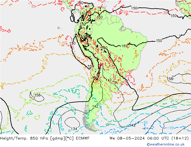 Z500/Rain (+SLP)/Z850 ECMWF ср 08.05.2024 06 UTC