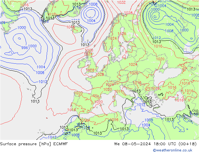      ECMWF  08.05.2024 18 UTC