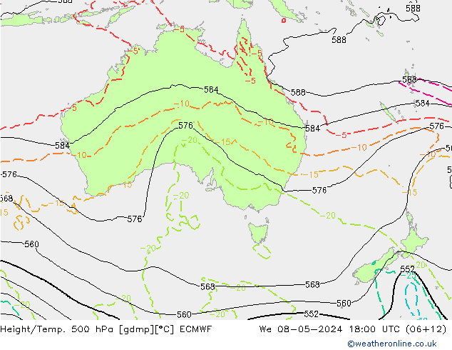 Z500/Rain (+SLP)/Z850 ECMWF ср 08.05.2024 18 UTC