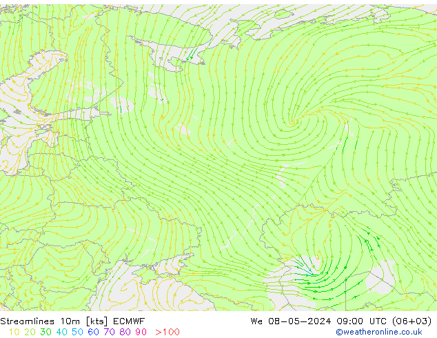  10m ECMWF  08.05.2024 09 UTC
