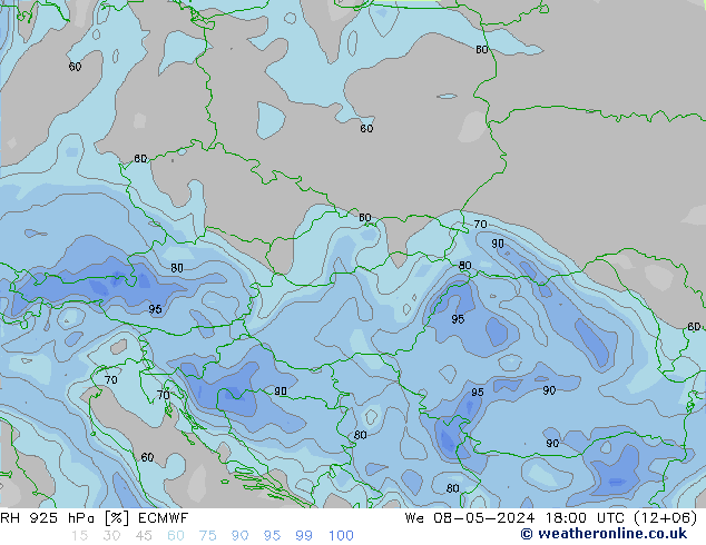 RV 925 hPa ECMWF wo 08.05.2024 18 UTC