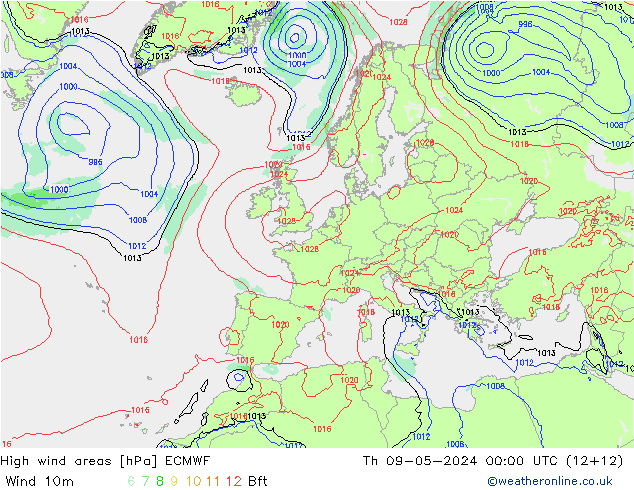 Sturmfelder ECMWF Do 09.05.2024 00 UTC