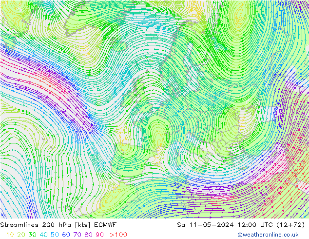  200 hPa ECMWF  11.05.2024 12 UTC