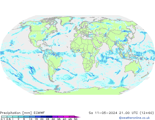 Yağış ECMWF Cts 11.05.2024 00 UTC