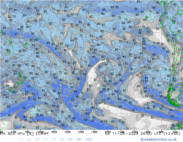 850 hPa Nispi Nem ECMWF Cts 11.05.2024 06 UTC