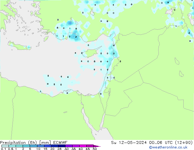 Z500/Rain (+SLP)/Z850 ECMWF dom 12.05.2024 06 UTC