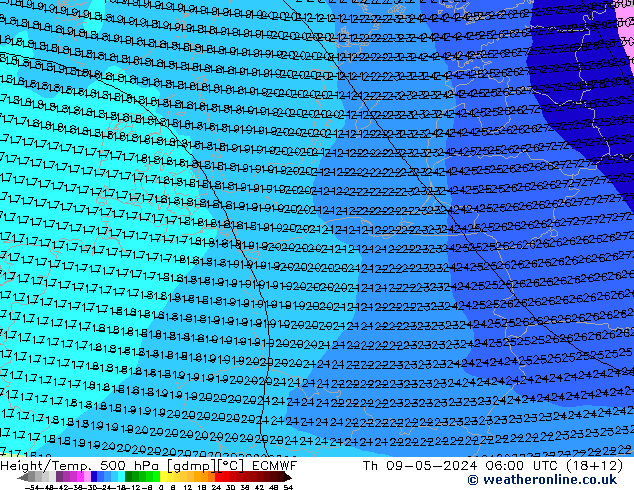 Z500/Regen(+SLP)/Z850 ECMWF do 09.05.2024 06 UTC