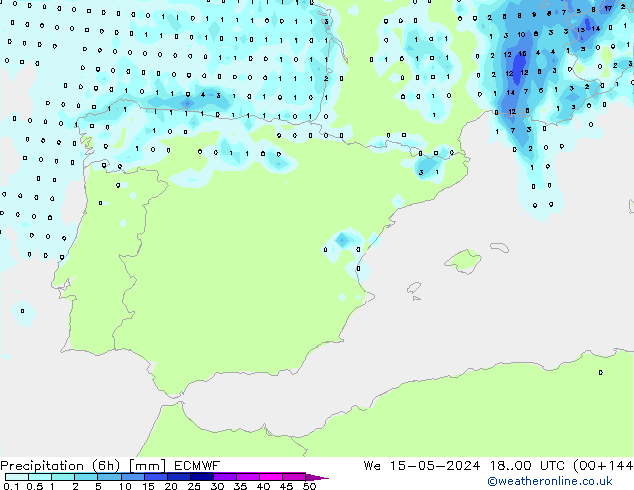 Z500/Rain (+SLP)/Z850 ECMWF We 15.05.2024 00 UTC