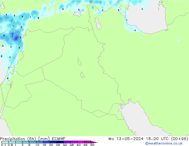 Z500/Rain (+SLP)/Z850 ECMWF  13.05.2024 00 UTC