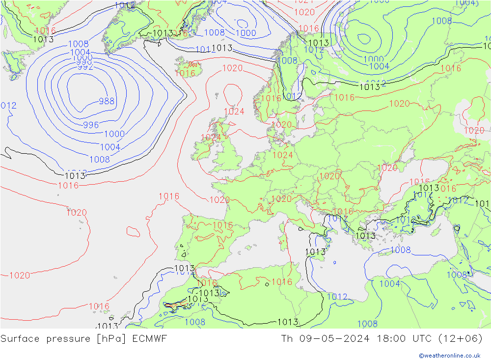      ECMWF  09.05.2024 18 UTC