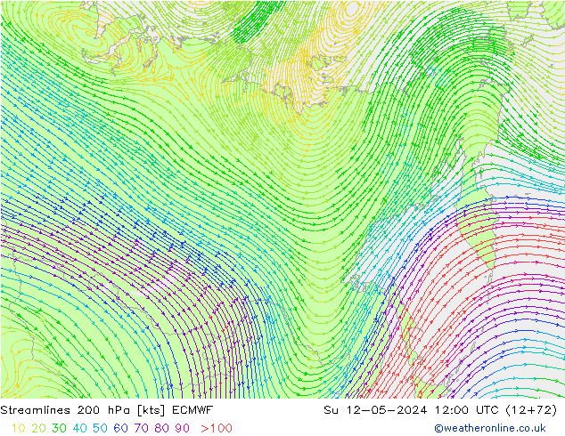  200 hPa ECMWF  12.05.2024 12 UTC