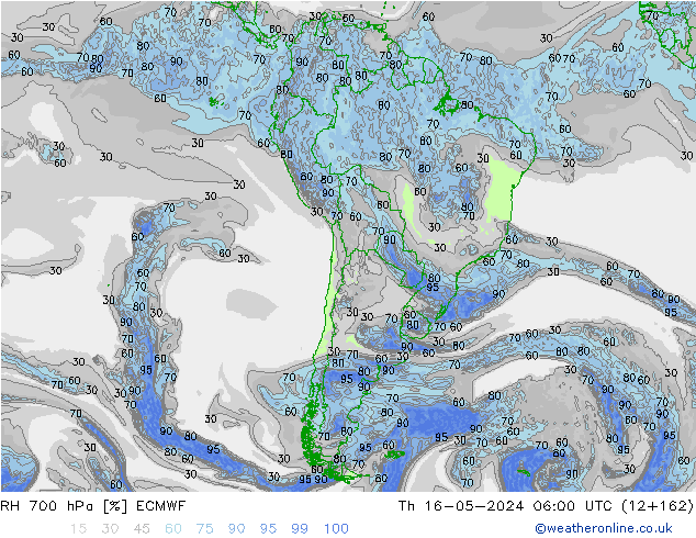 700 hPa Nispi Nem ECMWF Per 16.05.2024 06 UTC