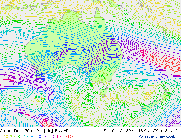  300 hPa ECMWF  10.05.2024 18 UTC
