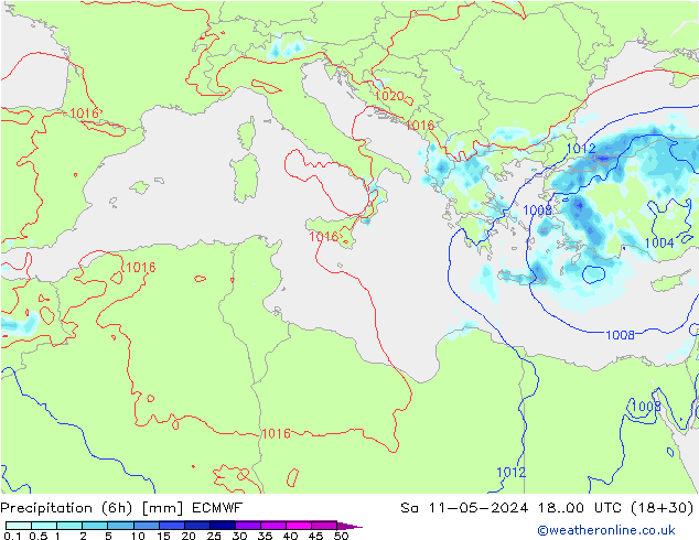 Z500/Rain (+SLP)/Z850 ECMWF So 11.05.2024 00 UTC