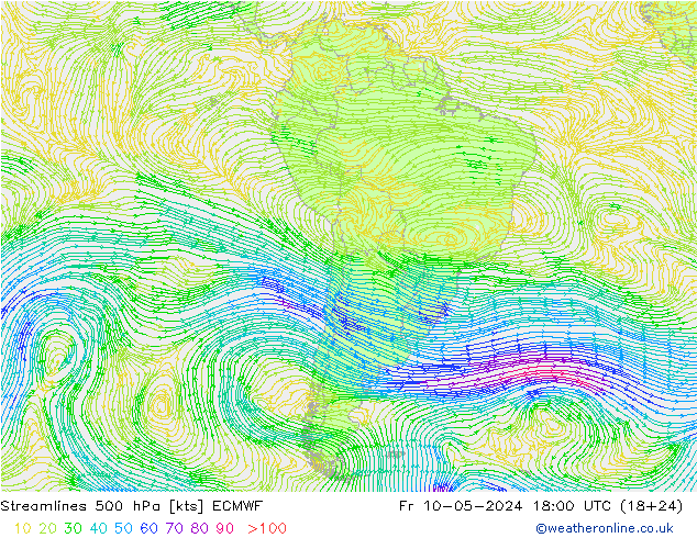  500 hPa ECMWF  10.05.2024 18 UTC