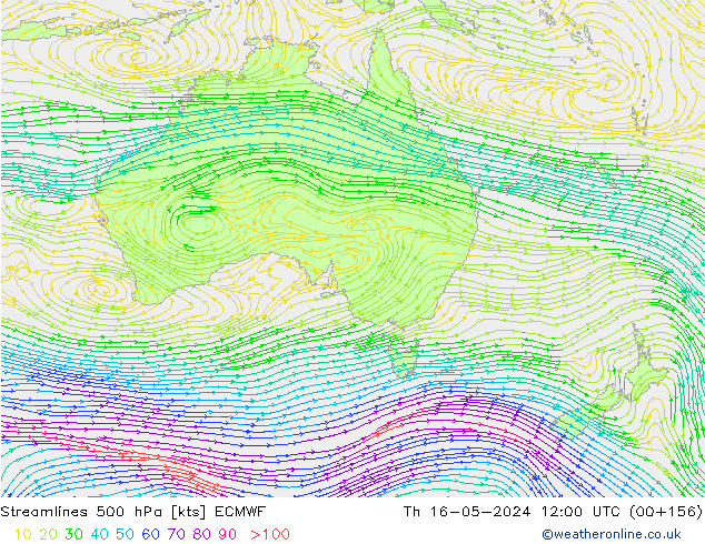  500 hPa ECMWF  16.05.2024 12 UTC