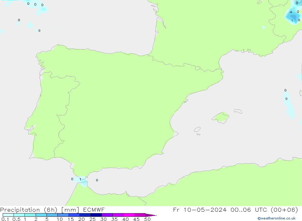 Z500/Rain (+SLP)/Z850 ECMWF Sex 10.05.2024 06 UTC