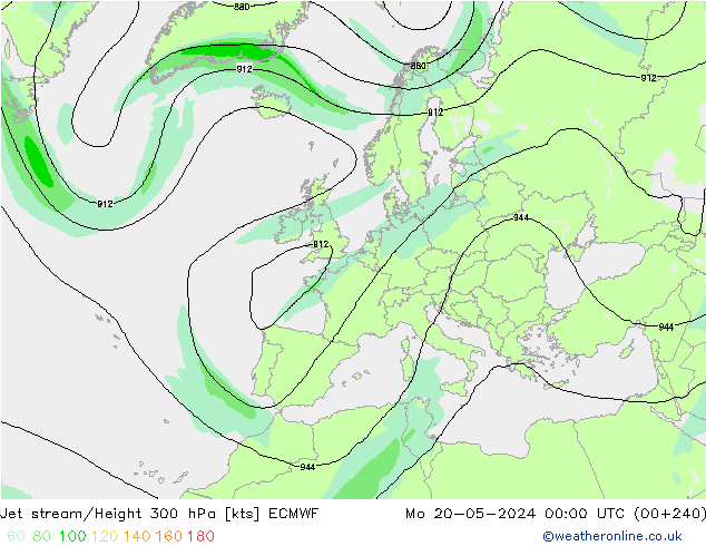 Polarjet ECMWF Mo 20.05.2024 00 UTC