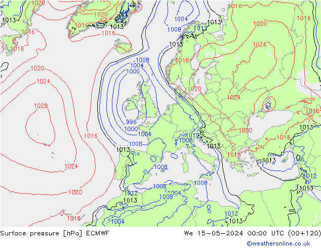      ECMWF  15.05.2024 00 UTC