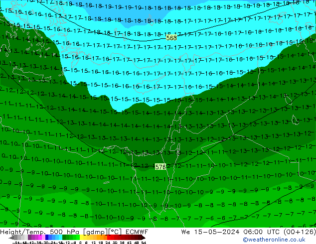 Z500/Rain (+SLP)/Z850 ECMWF ср 15.05.2024 06 UTC