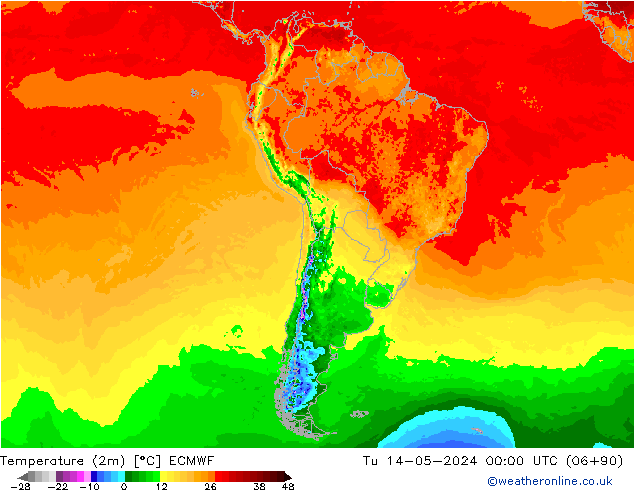     ECMWF  14.05.2024 00 UTC