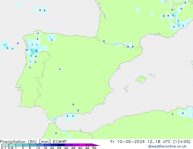 Z500/Rain (+SLP)/Z850 ECMWF Fr 10.05.2024 18 UTC