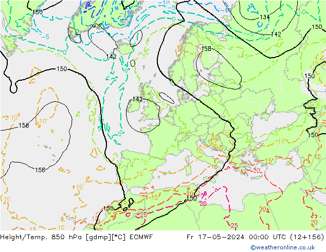 Z500/Rain (+SLP)/Z850 ECMWF Fr 17.05.2024 00 UTC