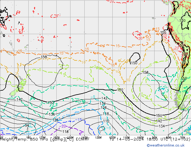 Z500/Rain (+SLP)/Z850 ECMWF mar 14.05.2024 18 UTC