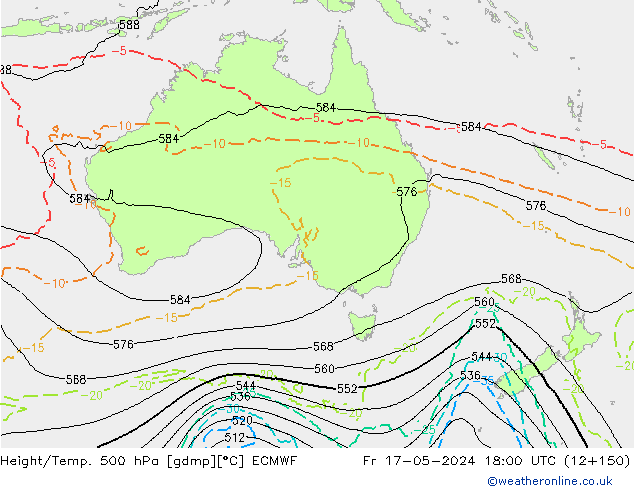 Z500/Rain (+SLP)/Z850 ECMWF vie 17.05.2024 18 UTC
