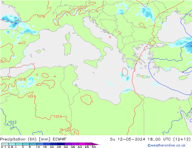  (6h) ECMWF  12.05.2024 00 UTC