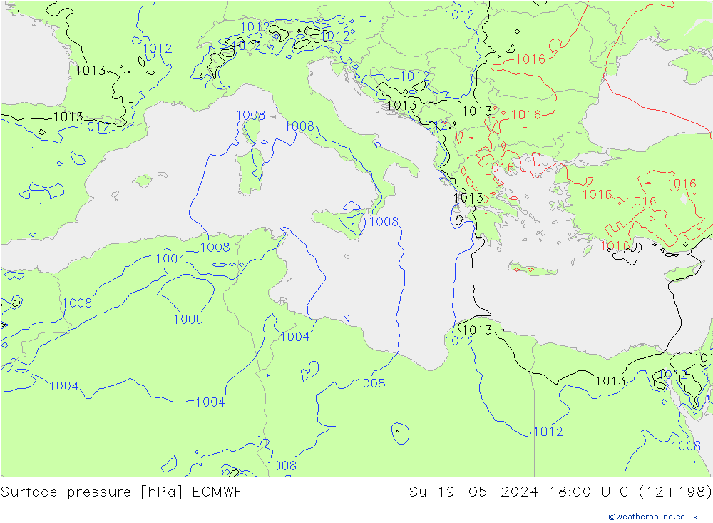      ECMWF  19.05.2024 18 UTC