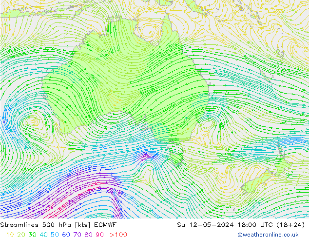  500 hPa ECMWF  12.05.2024 18 UTC
