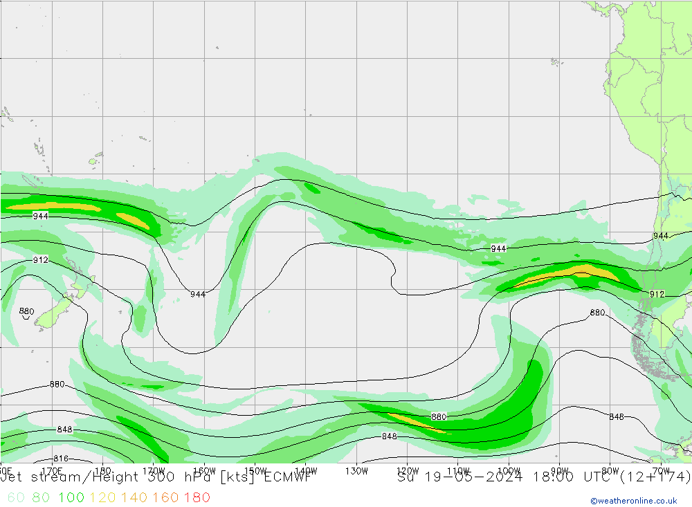 Polarjet ECMWF So 19.05.2024 18 UTC