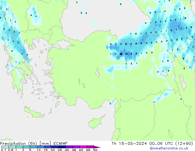 Z500/Rain (+SLP)/Z850 ECMWF Th 16.05.2024 06 UTC