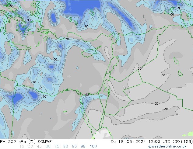 RV 300 hPa ECMWF zo 19.05.2024 12 UTC