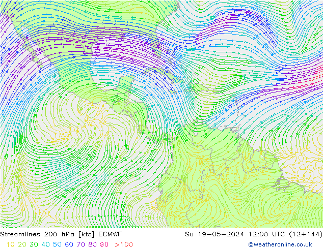  200 hPa ECMWF  19.05.2024 12 UTC