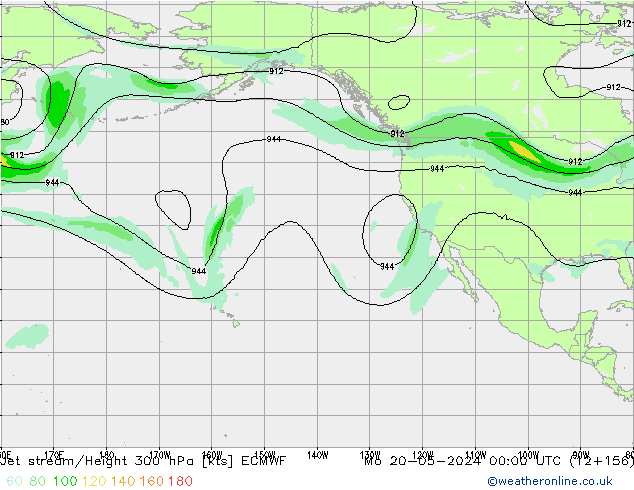 Polarjet ECMWF Mo 20.05.2024 00 UTC