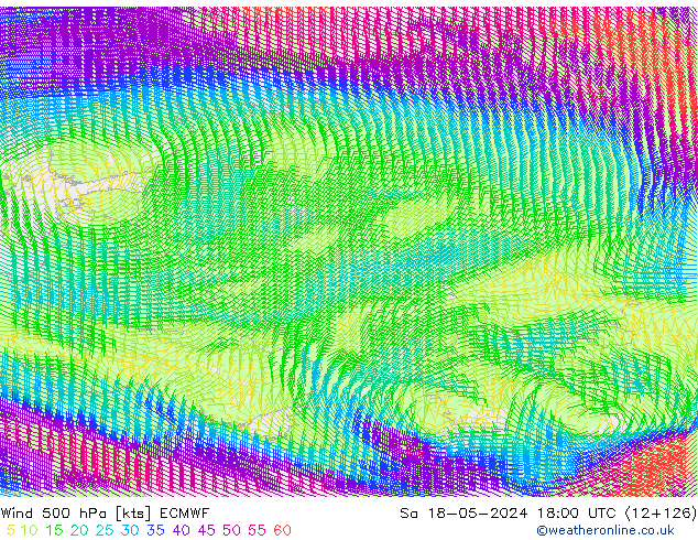  500 hPa ECMWF  18.05.2024 18 UTC