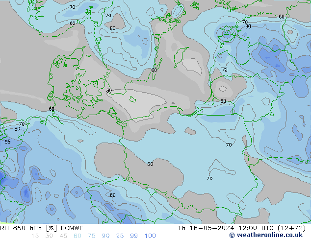 850 hPa Nispi Nem ECMWF Per 16.05.2024 12 UTC