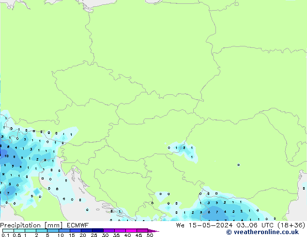 Neerslag ECMWF wo 15.05.2024 06 UTC
