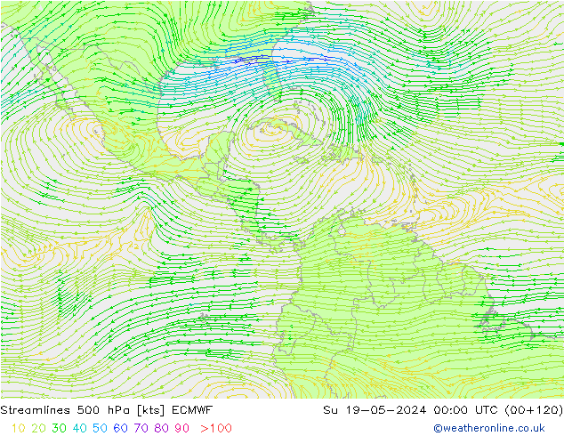  500 hPa ECMWF  19.05.2024 00 UTC