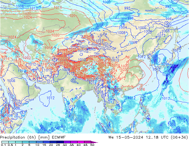 Z500/Rain (+SLP)/Z850 ECMWF ср 15.05.2024 18 UTC